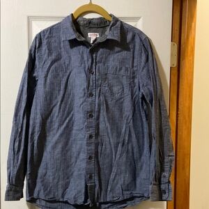 Cat & Jack Blue Button-Up Shirt